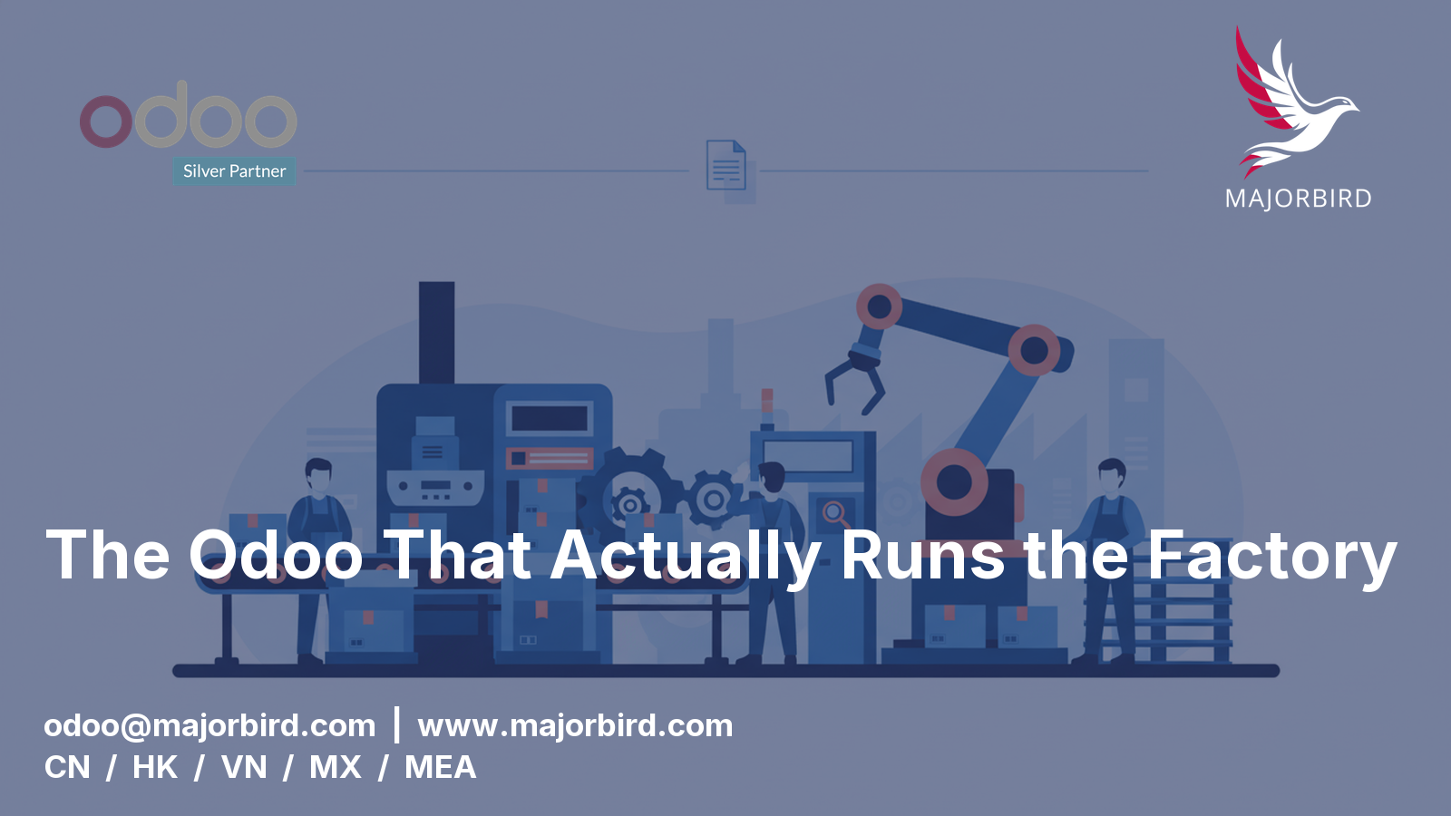 The Odoo Everyone Assumes vs. the Odoo That Actually Runs the Factory