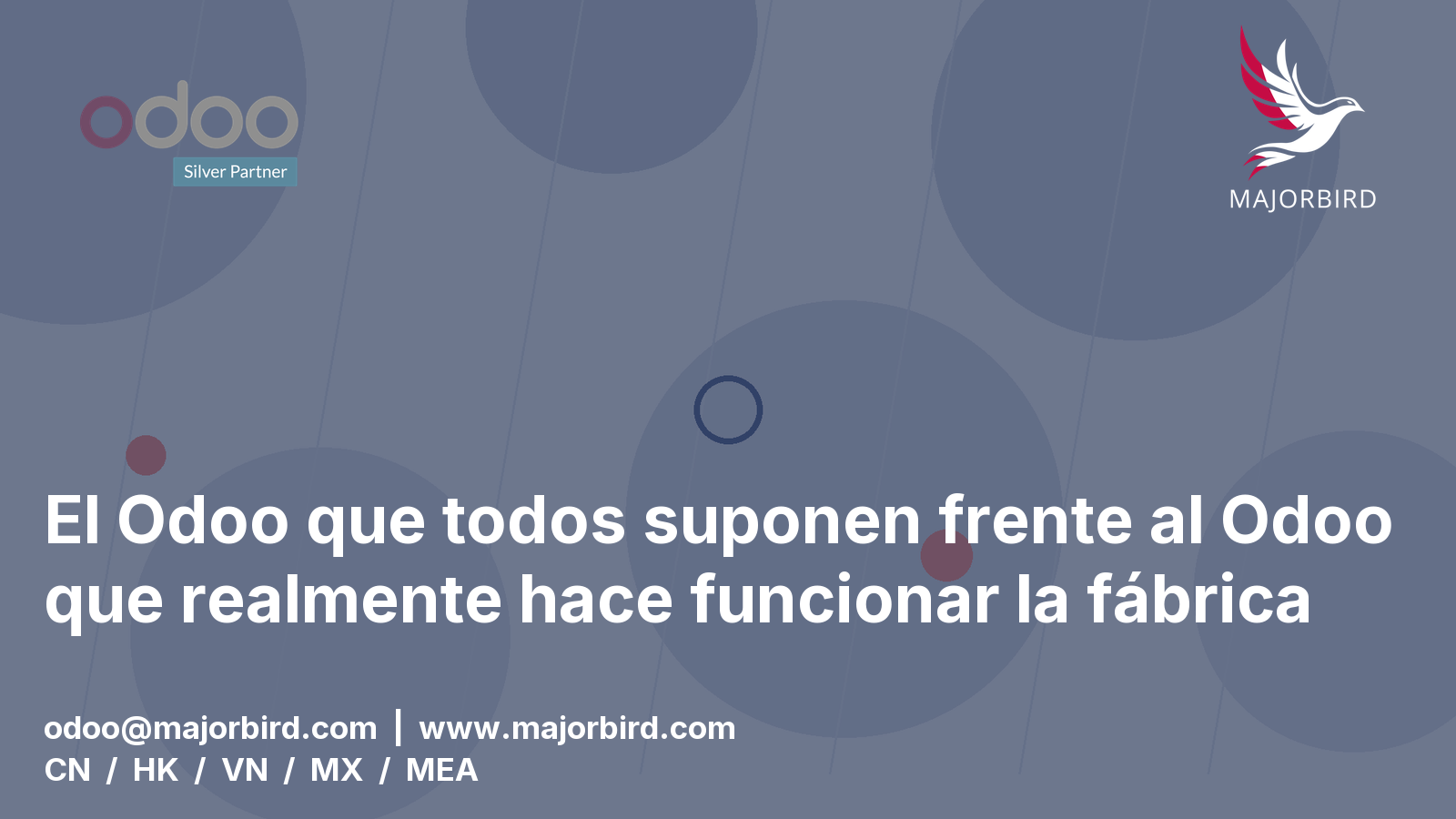 El Odoo que todos suponen frente al Odoo que realmente hace funcionar la fábrica