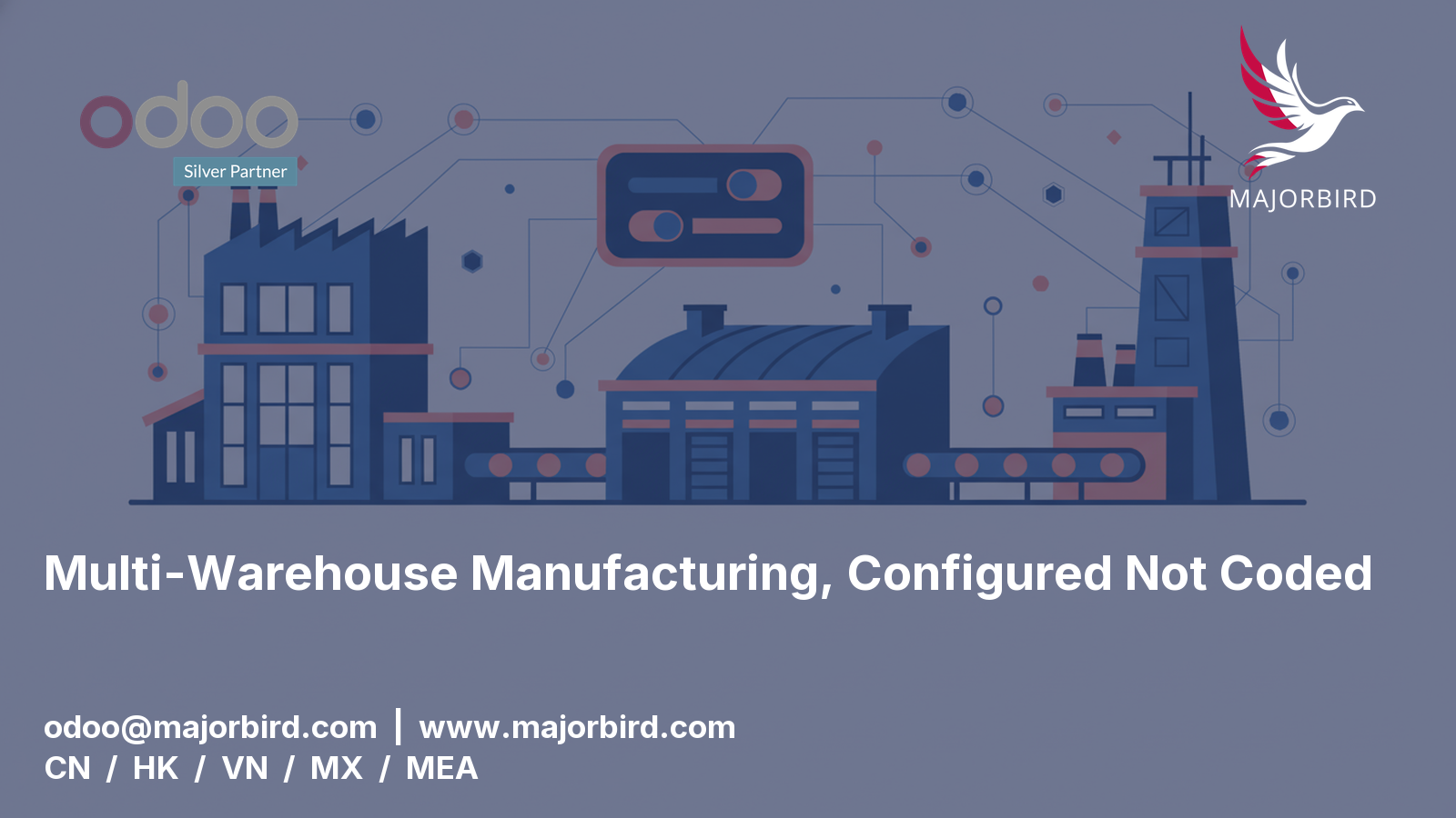 [Feature Spotlight] Multi-Warehouse Manufacturing, Configured Not Coded