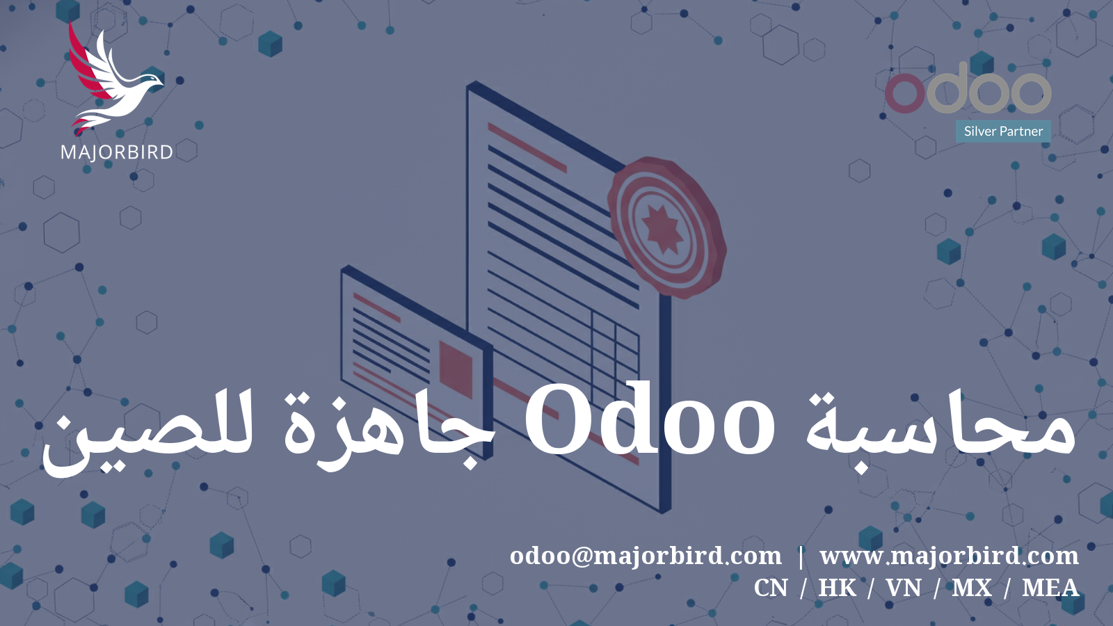 جعل محاسبة Odoo تعمل فعليًا في الصين