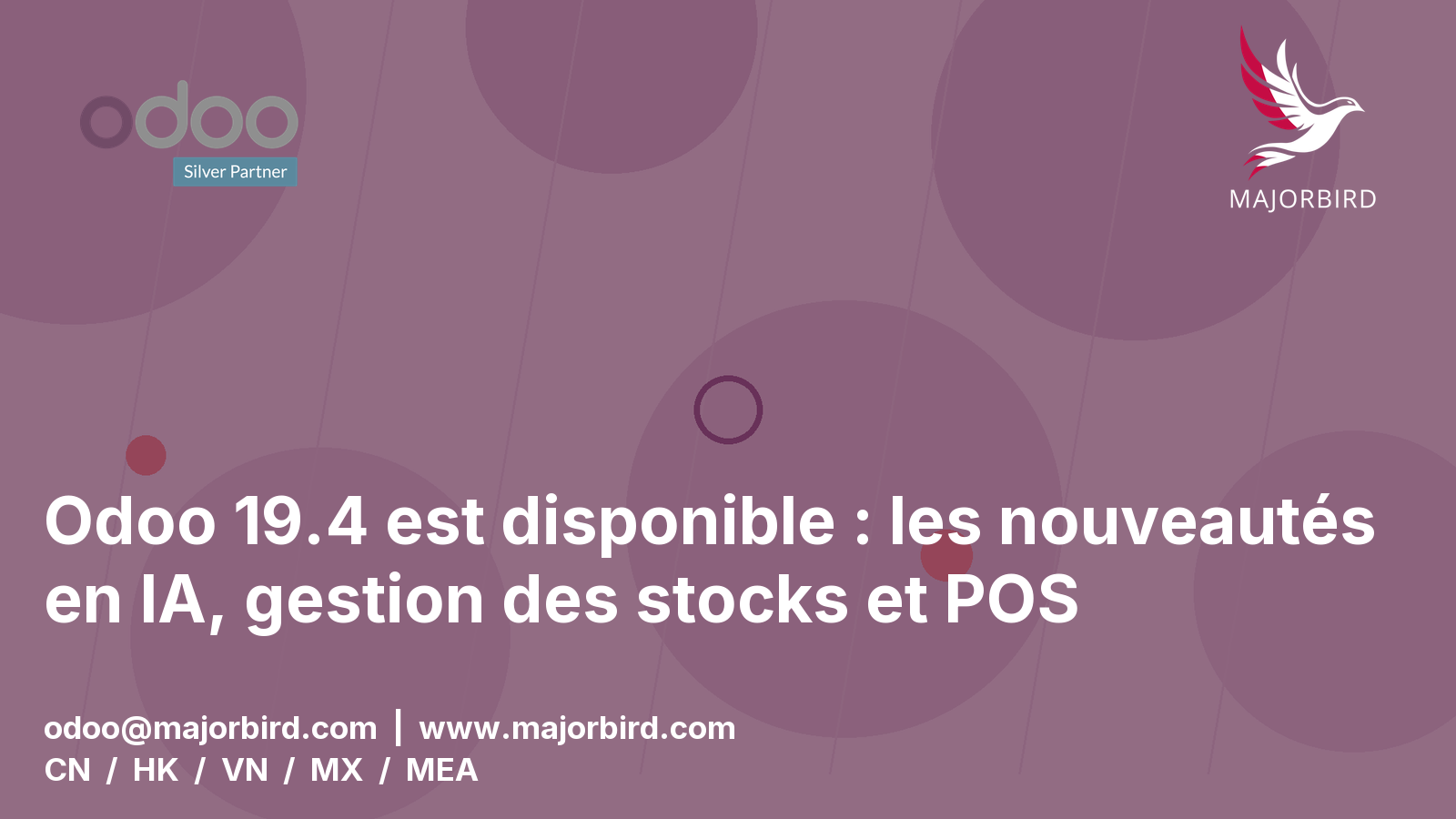 Odoo 19.4 est disponible : les nouveautés en IA, gestion des stocks et POS