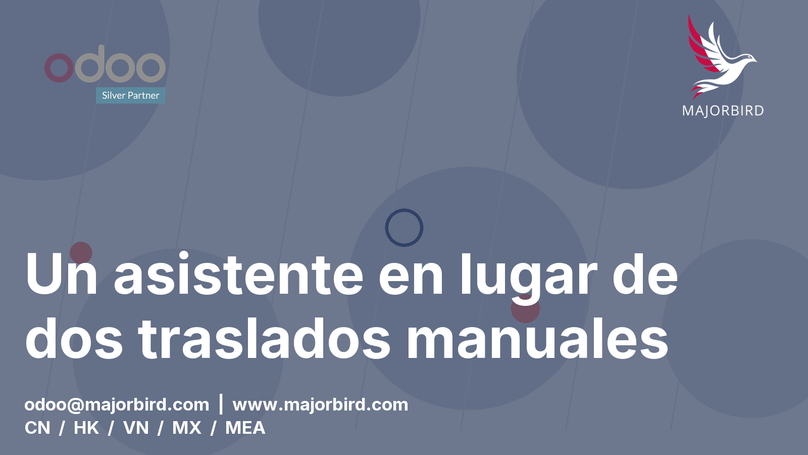 Un asistente en lugar de dos traslados manuales