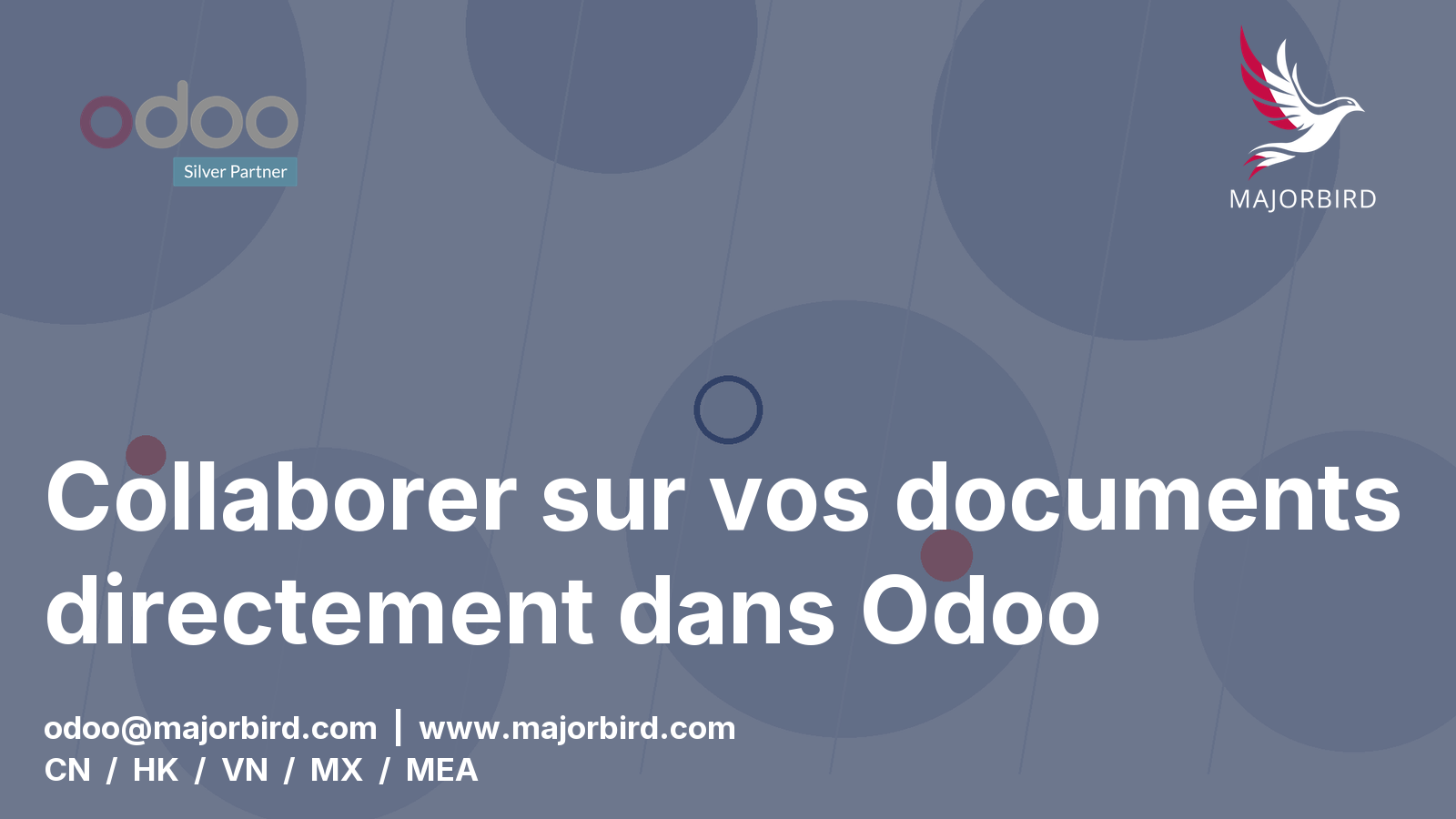 Collaborer sur vos documents directement dans Odoo