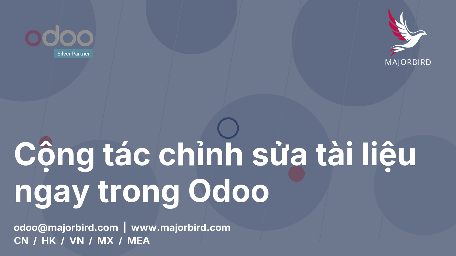 Cộng tác chỉnh sửa tài liệu ngay trong Odoo
