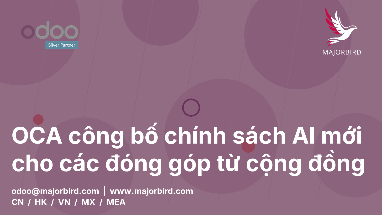 OCA công bố chính sách AI mới cho các đóng góp từ cộng đồng