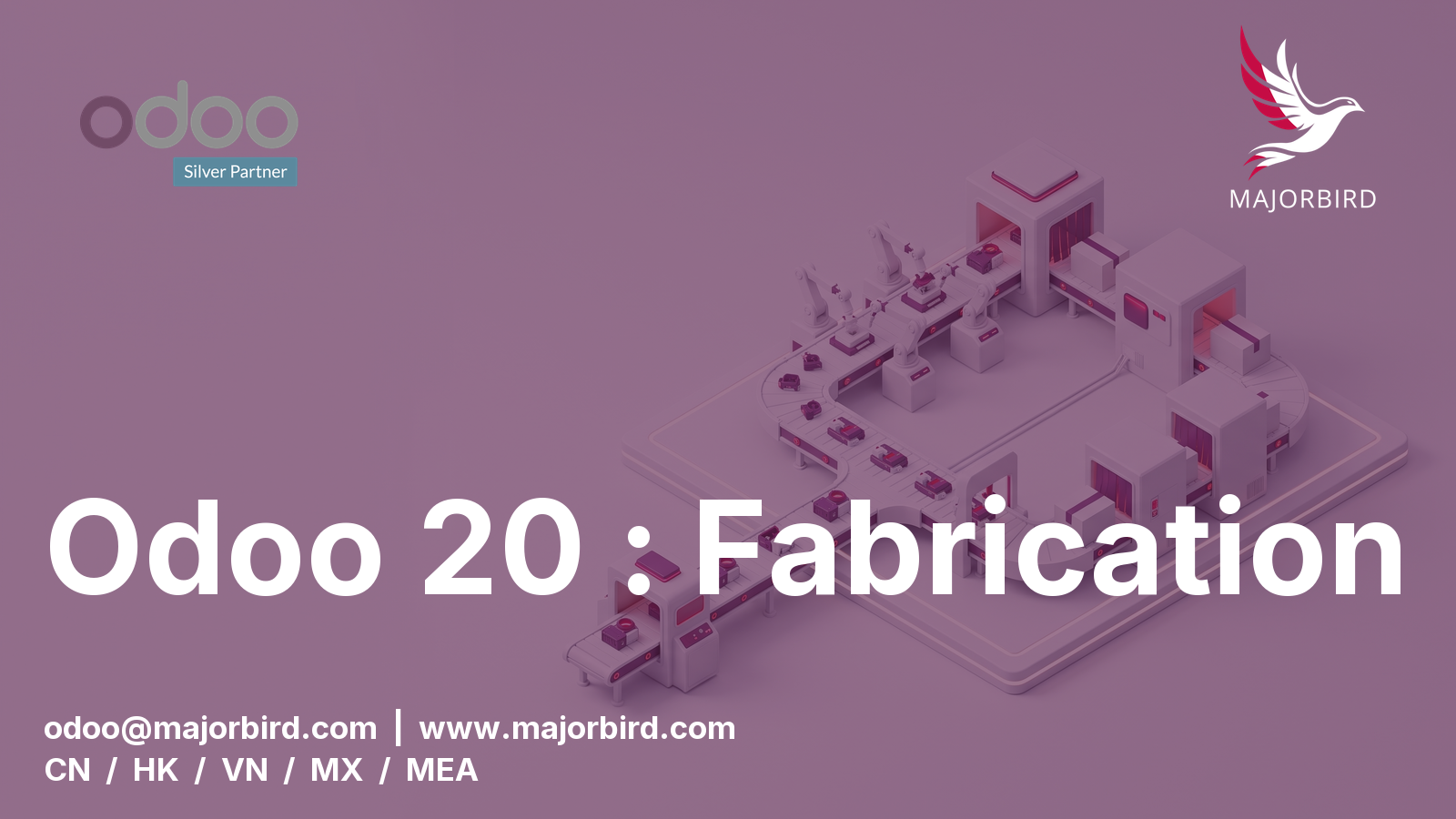 Odoo 20 Fabrication : production continue, ordres fractionnés et nouvelles vues de planification