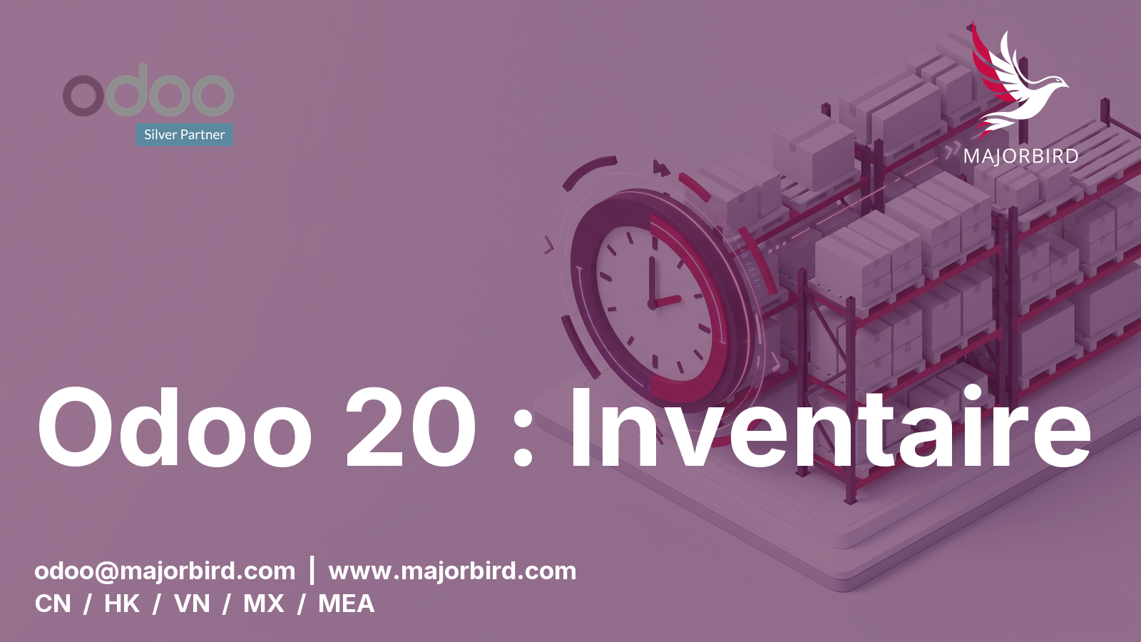 Odoo 20 Inventaire : ancienneté du stock, inventaire à une date passée et réapprovisionnement plus intelligent